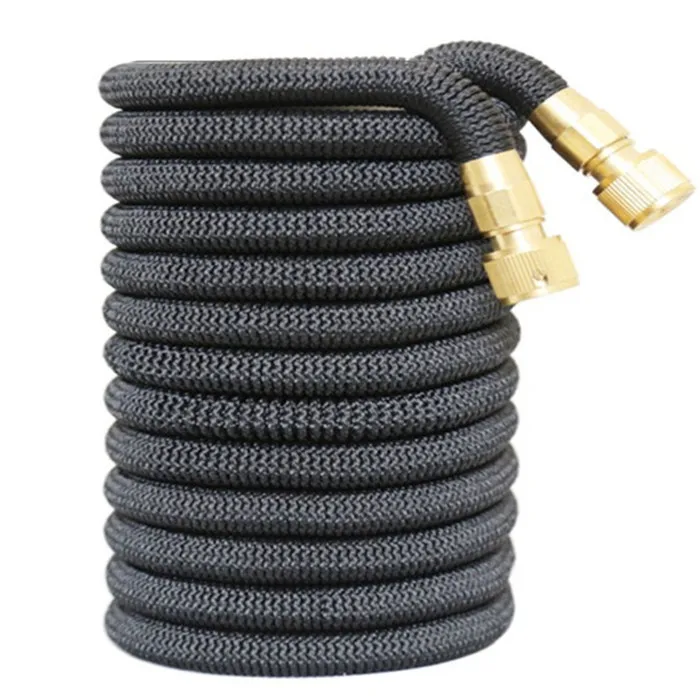 1pcs black hose 5 м-45 м садовый шланг растяжимый поливочный шланг 100 футов/150 футов сопло пены бутылки Fexible Выдвижная труба шланги сельскохозяйственный орошение - Цвет: 1pcs black hose