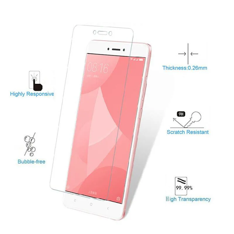 SRLEEKING закаленное стекло для Xiaomi Redmi 4X 4A Note4 Note 5A Premier 5 Plus 4 Защитная пленка