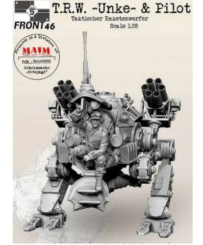 Новый несобранный 1/35 современный армированный солдат UNKE AND PILOT набор из смолы