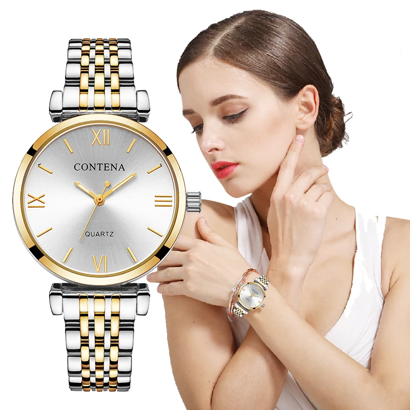 

Women Watch Fashion Luxury Dress Watches Stainless Steel Relogio Feminino Watch Women Reloj Mujer Ladies Watch zegarek damsk