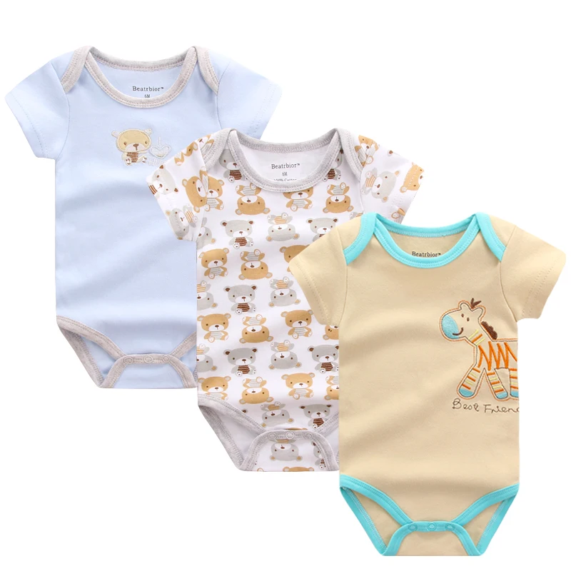 Новинка 2018 года одежда для маленьких мальчиков детские комбинезоны с принтом