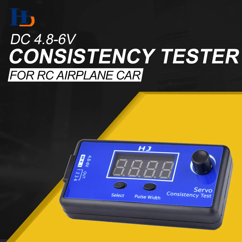 DC 4 8-6V мини 3 режима 1-4 года цифровой сервопривод/ESC Консистенция Тестер рулевого