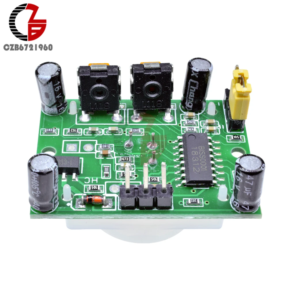 SR501 HC-SR501 ИК сенсор модуль пироэлектрический инфракрасный PIR датчик движения доска для дома коридор зал переключатель детектор монитор