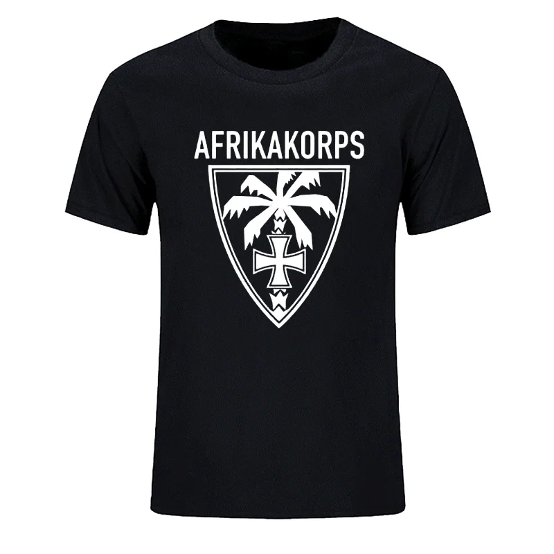 Новая женская футболка с надписью Maglietta Afrika Korps