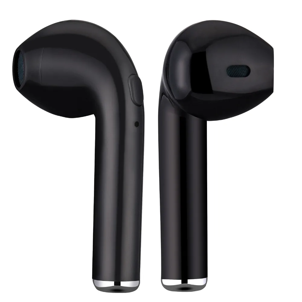 I7 i7s наушники-вкладыши Bluetooth TWS Binau беспроводные наушники гарнитура с микрофоном для iPhone Xiaomi samsung huawei LG