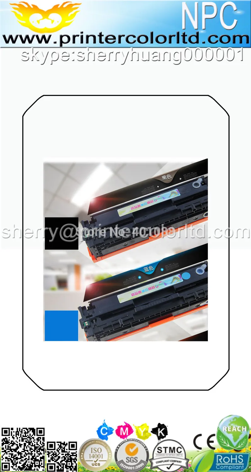320-323U) совместимый тонер-картридж для принтера hp PRO CM1415FN см 1415FN 1415 1215 1515 CM1312 см 1312 1300 KCMY 2 k/1,3 k
