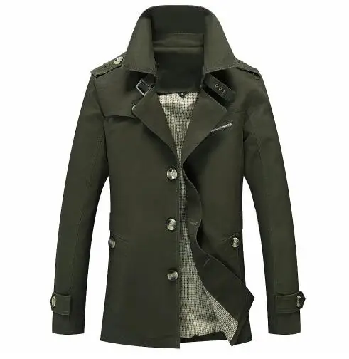 Мужская зимняя куртка модная ветровка качественная Военная пальто для