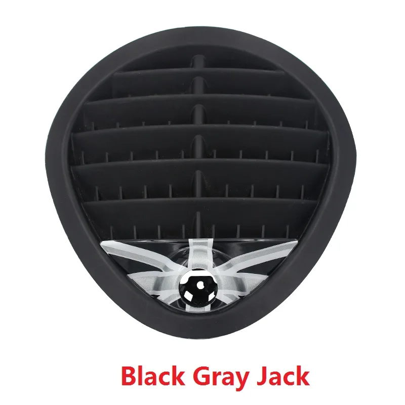 Gray jack Автомобиль Центральной Консоли Панель украшение для вентиляционного отверстия Накладка Стикеры для mini countryman R60 2010 2011 2012 2013 внедорожник - Название цвета: Gray jack