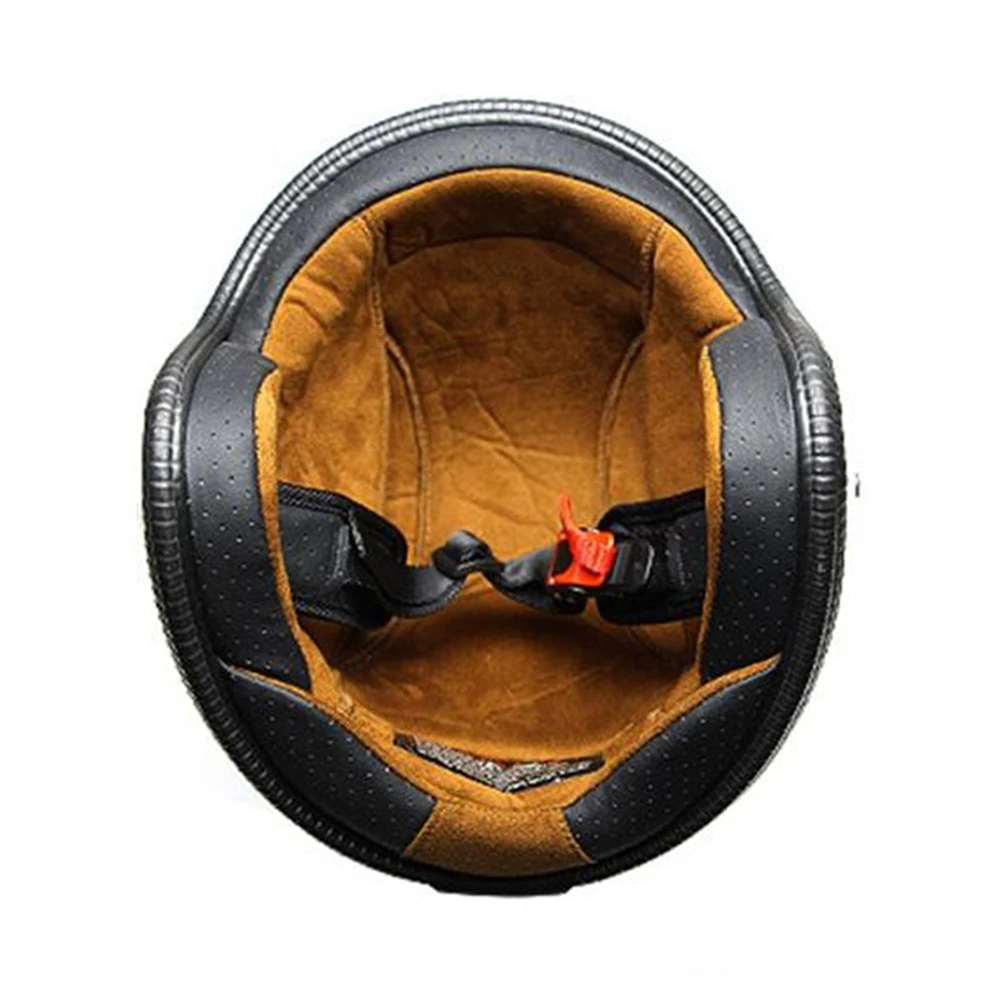 Moto rcycle шлем для мужчин casco moto Ретро Винтаж круизер чоппер Скутер Кафе Racer Cascos moto шлем 3/4 открытый шлем