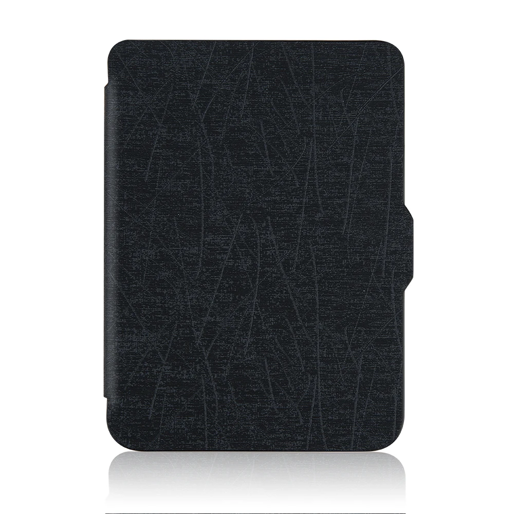 Смарт-чехол с шелковым узором для нового Kobo Clara HD 6 ''электронная книга TPU задняя крышка