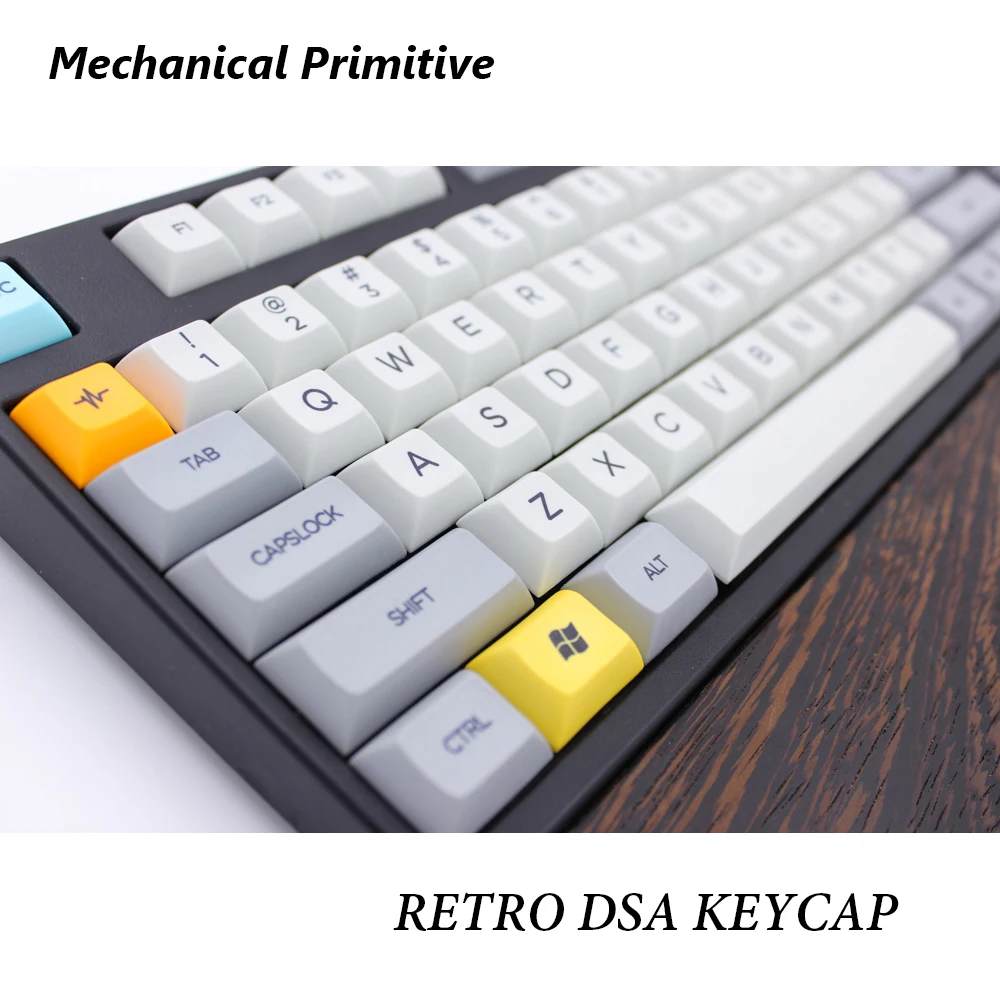 MP DSA гранитный колпачок для клавиш английская версия 108 PBT с принтом механической