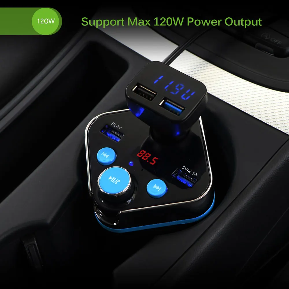 Bluetooth автомобильный комплект музыкальный плеер fm передатчик модулятор Handsfree