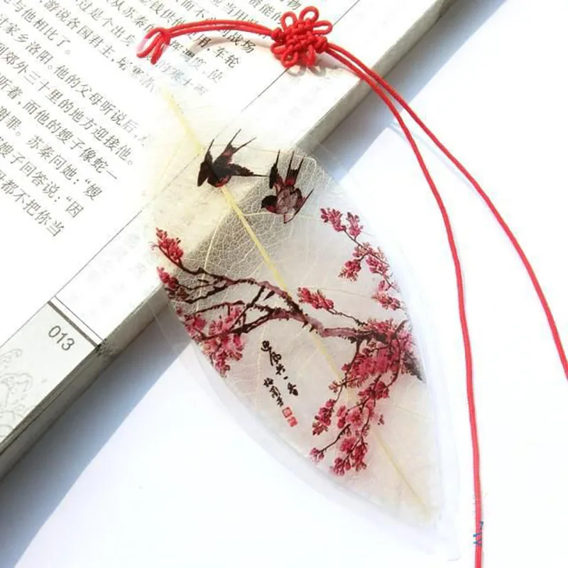 1 шт. кавайная классическая элегантная Закладка с кисточками Китайские ветер