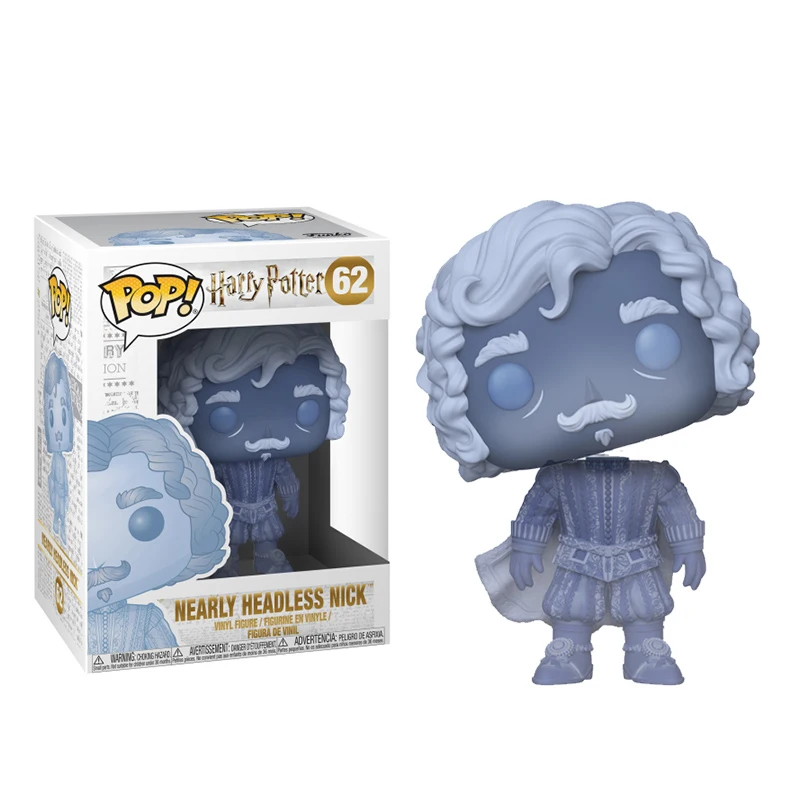 Funko поп Гарри Поттер почти Безголовый Ник 62 # фигурка Коллекционная модель