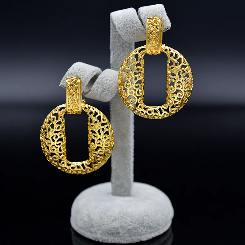 Ювелирные изделия Sunny Jewelry из сплава полые круглые модные ювелирные 2021 колье