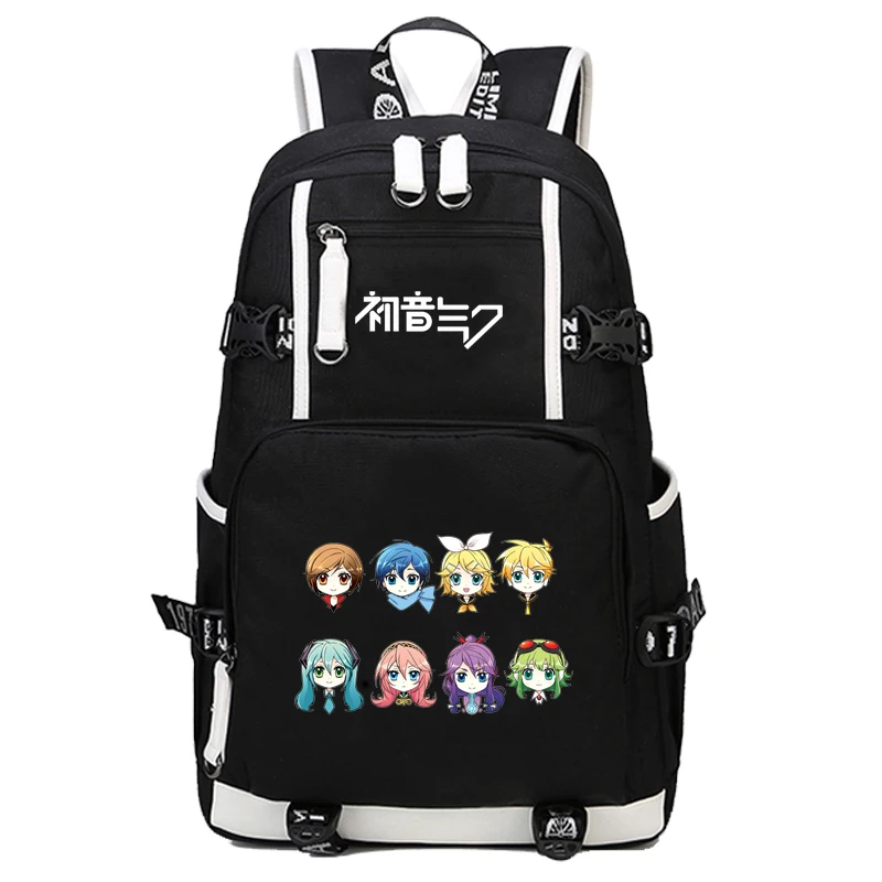 Аниме VOCALOID Hatsune рюкзак с Miku Scholl сумки для книг сумка для работы и отдыха модная сумка на плечо для ноутбука подарок - Цвет: F