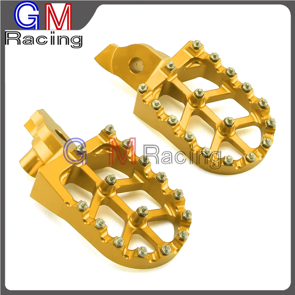Красная заготовка для мотоцикла с ЧПУ опоры ног педали SUZUKI RMZ250 RMZ450 RMZ 250 450 05 06 2007 2008