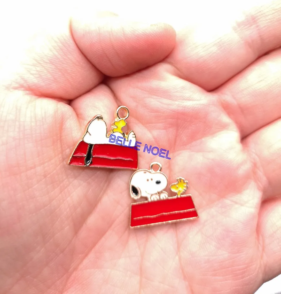 100 шт мультфильм японское аниме собака металлические подвески DIY Ожерелье Изготовление ювелирных изделий