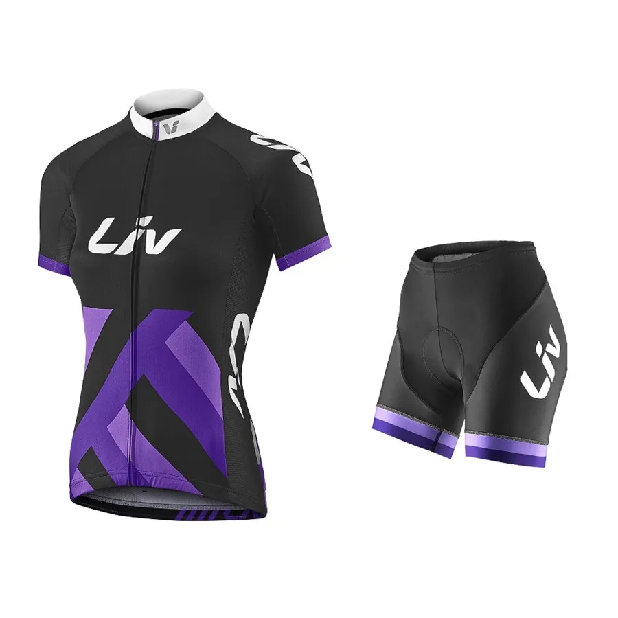 2018 Лето LIV команда Велоспорт Джерси быстросохнущая Ropa Ciclismo мужская черная
