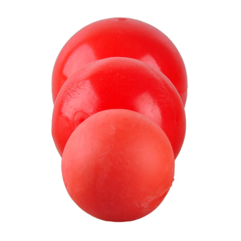 Красный натуральный резиновый эластичный мяч для комнатной собаки игрушки укусы