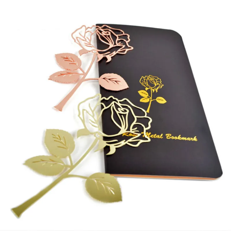 Розовое золото металлик Цвет Прекрасный нержавеющий канцелярские товары