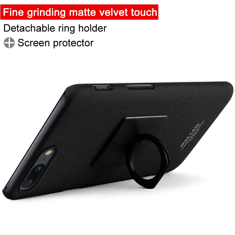 Чехол Coque для OnePlus 5 IMAK Ковбой Shell жесткий чехол телефона один плюс A5000 палец кольцо