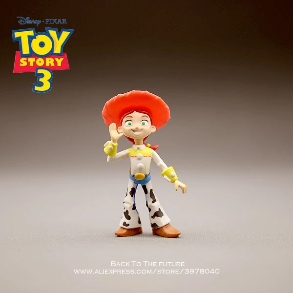 Мини кукла Disney История игрушек 3 экшн фигурки Джесси из ПВХ Q Version 5 см детские