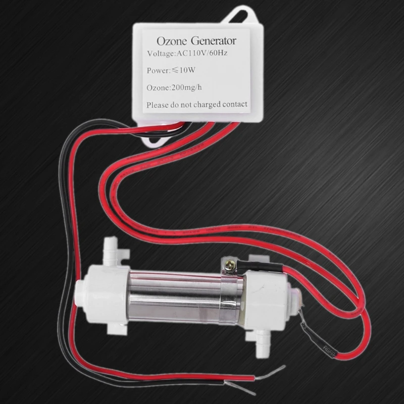 

200mg Ozone Generator Tube AC110V For DIY Water Treatment Air Purifier Home New