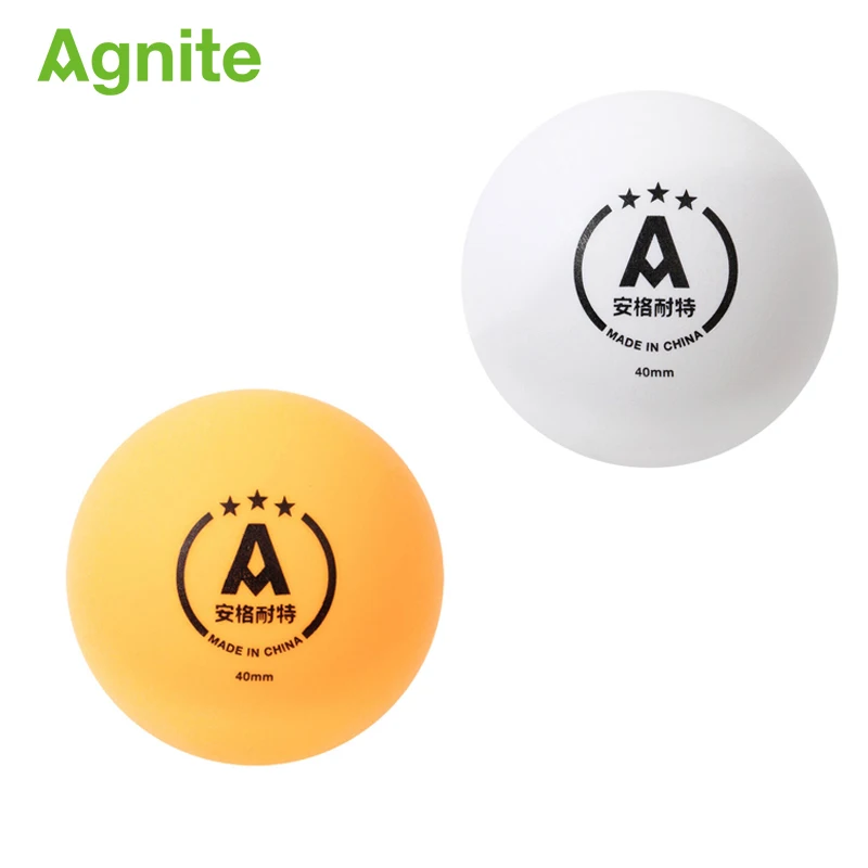 Agnite 2018 официальный 3 звезды мяч для настольного тенниса 6 шт. ABS двойной цвет 40 мм