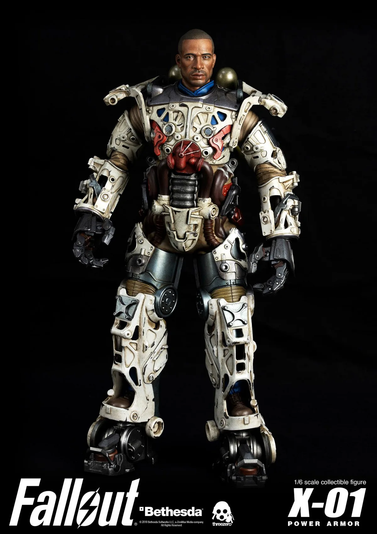 Оригинальная фигурка ThreeZero 1/6 Fallout 4 X-01, мощная броня, меха бетеста, коллекция, фигурка для фанатов, подарок на праздник