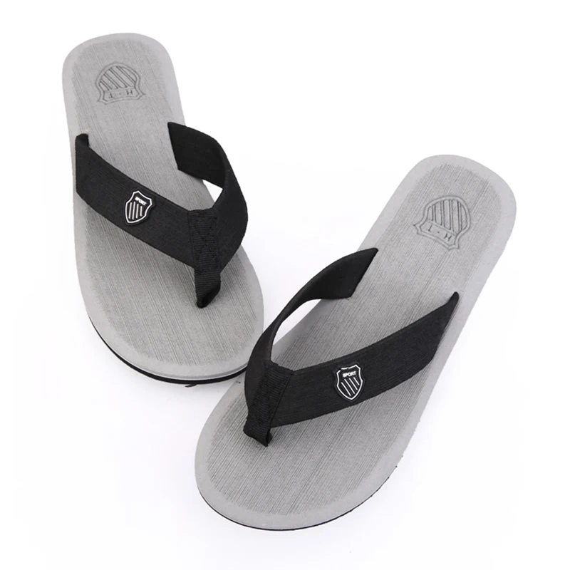 Роскошные дизайнерские тапочки мужские минималистичные вьетнамки удобные