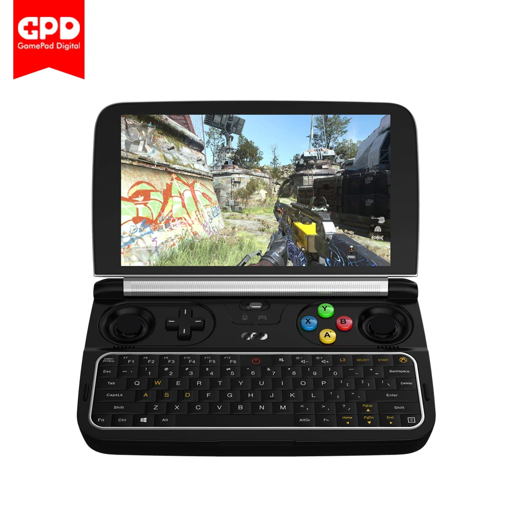 GPD WIN2 6 &quotПортативный игровой ноутбук 8 ГБ ОЗУ 256 Гб ПЗУ m3 7Y30 Windows 10 система WIN 2