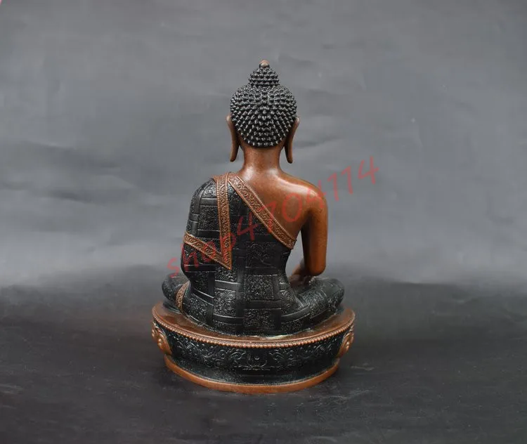 Красная медь Непал ручная работа небольшие украшения амитабиха поделки