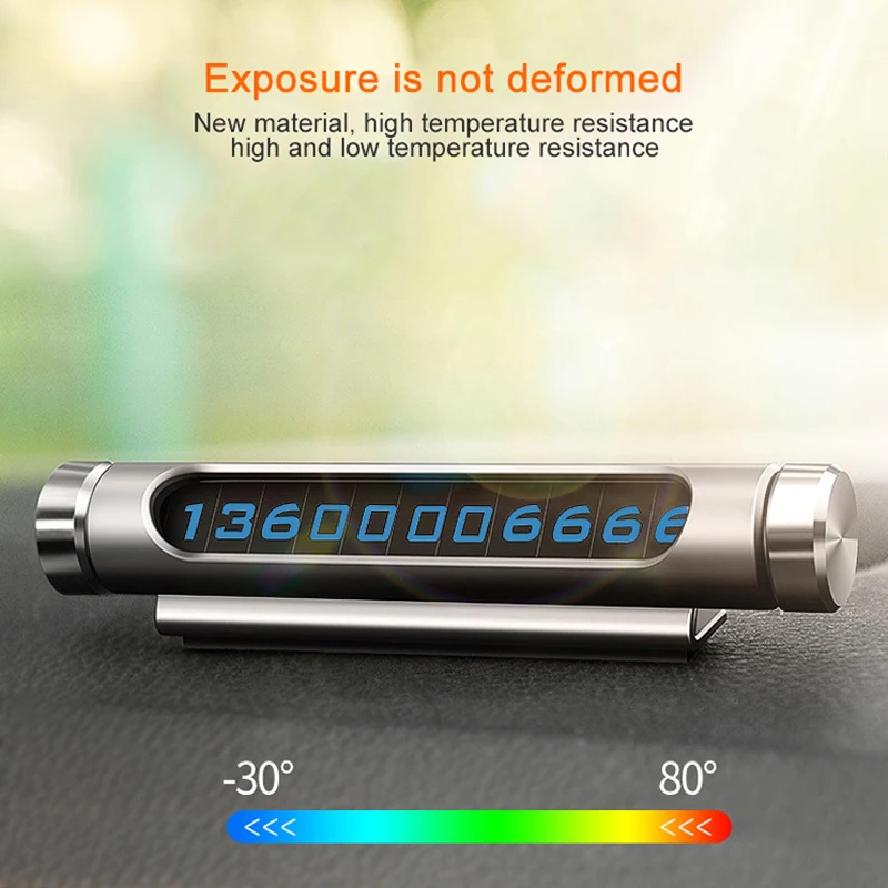 Автомобильная парковочная карточка светящаяся Поворотная для Mitsubishi Asx Lancer 10