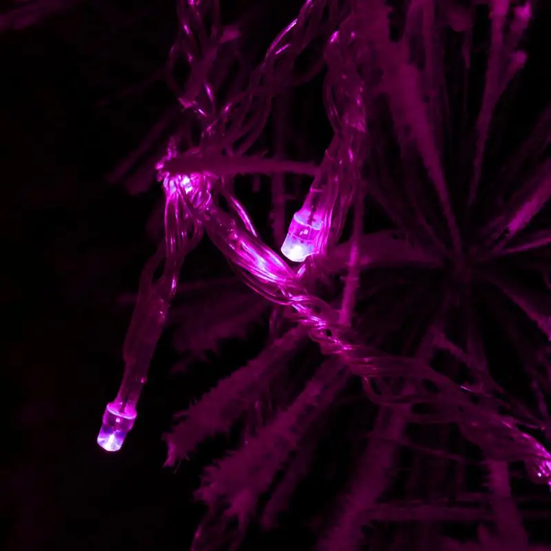 Открытый Водопад LED Рождество Строка Фея Занавес Огни Мерцают Праздник Свадьба