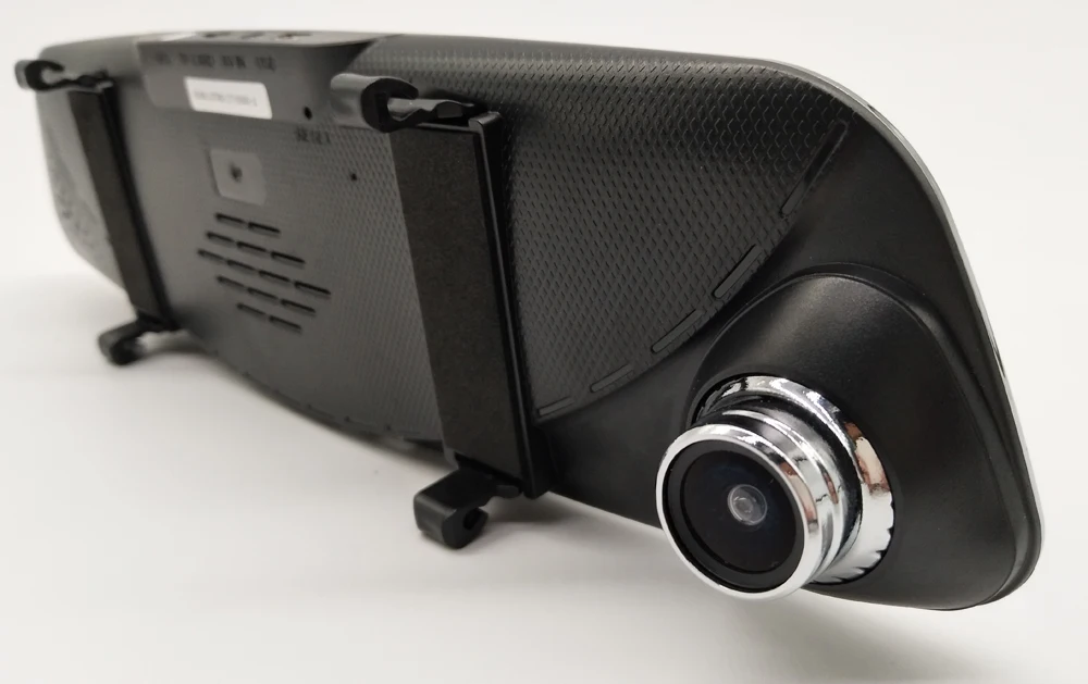 Автомобильная dvr камера Dashcam Full HD 1080P регистратор рекордер заднего вида зеркало двойной объектив Супер ночное видение авто две автомобильные камеры