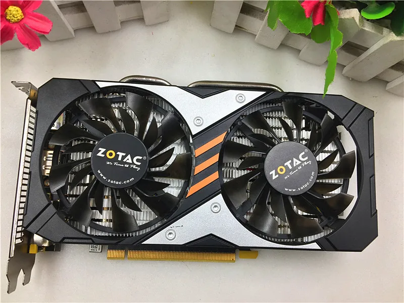 ZOTAC видеокарта GeForce GTX950-2GD5 128 бит GDDR5 видеокарты для nVIDIA Оригинальная карта GTX 950 2G Devastators Hdmi Dvi