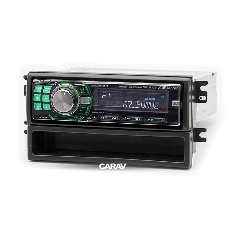 1Din фасция для KIA Spectra Sephia Shuma радио DVD стерео панель установленная накладка CARAV 11