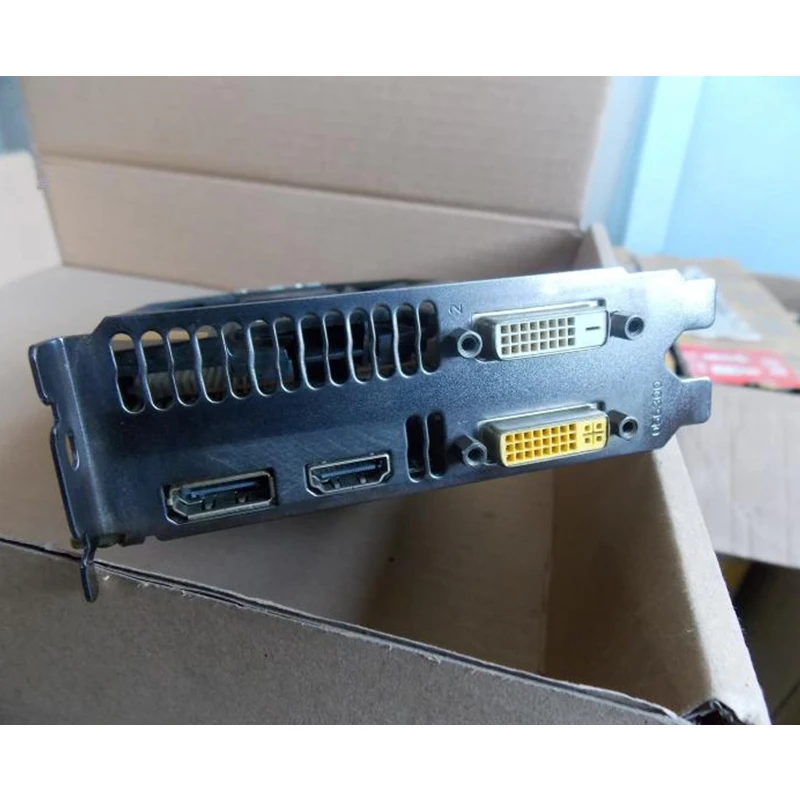 Оригинальная видеокарта ZOTAC GeForce GTX 650Ti Boost 1 ГБ GPU 192Bit GDDR5 Видеокарта VGA для NVIDIA GTX650 Ti 1GD5 Hdmi Dvi