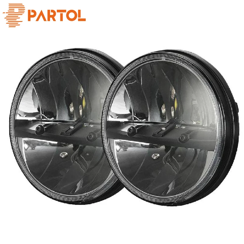 Partol 7 &quotсветодиодный светильник с круглой головкой для автомобиля дневной