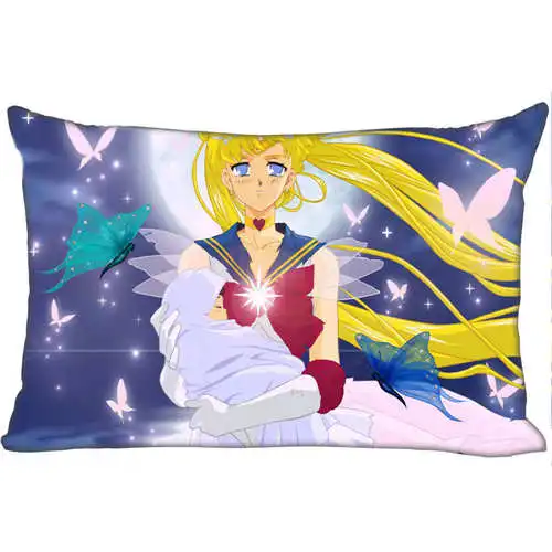 Лучшие наволочки на заказ Sailor_Moon(1) Домашняя прямоугольная Наволочка на молнии(с одной стороны)@ 181205-05-03-146 - Цвет: Pillowcase