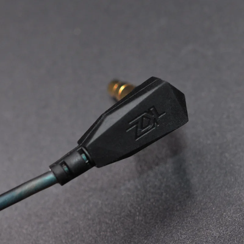 KZ ZS5 ZS6 0,75 мм 2 pin кабель для наушников Замена DIY Аудио кабель с микрофон с высокой четкостью