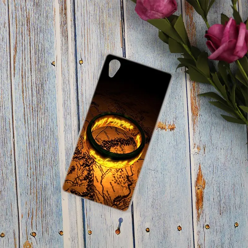 The Lord of The Rings the one ring Cover Case for Sony Xperia Z3 Z5 Premium M4 Aqua M5 X XA XA1 C4 C5 E4 E5 XZ XZ2 Compact Plus