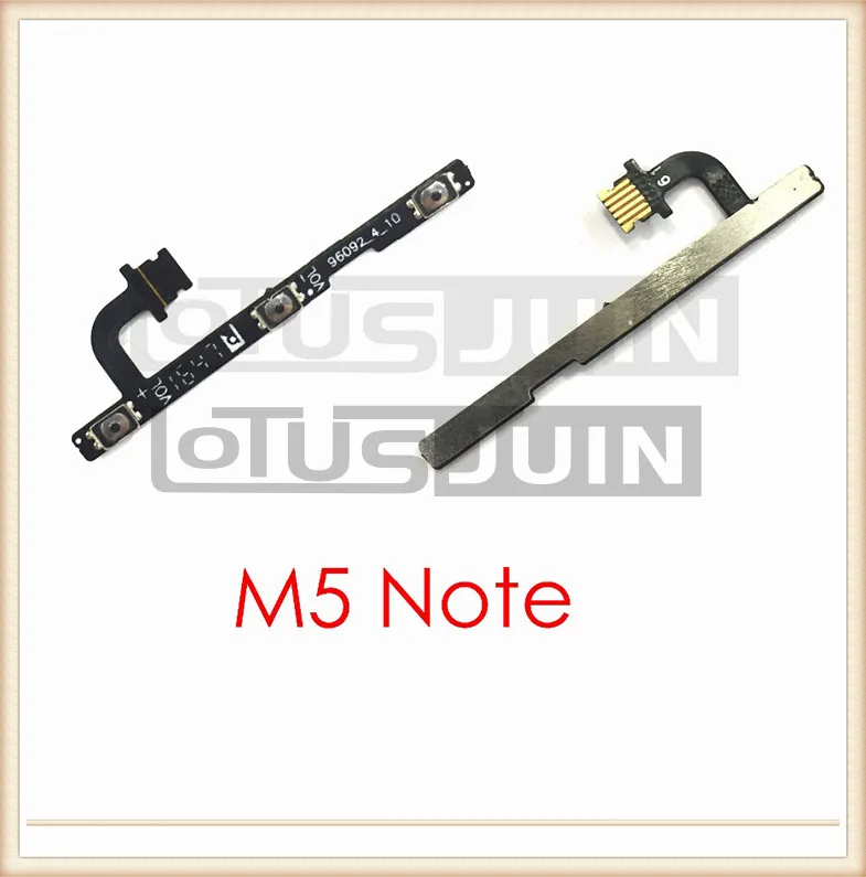 Гибкий кабель с кнопкой увеличения/уменьшения громкости для Meizu meilan M1 note M2 M3 M5 Note