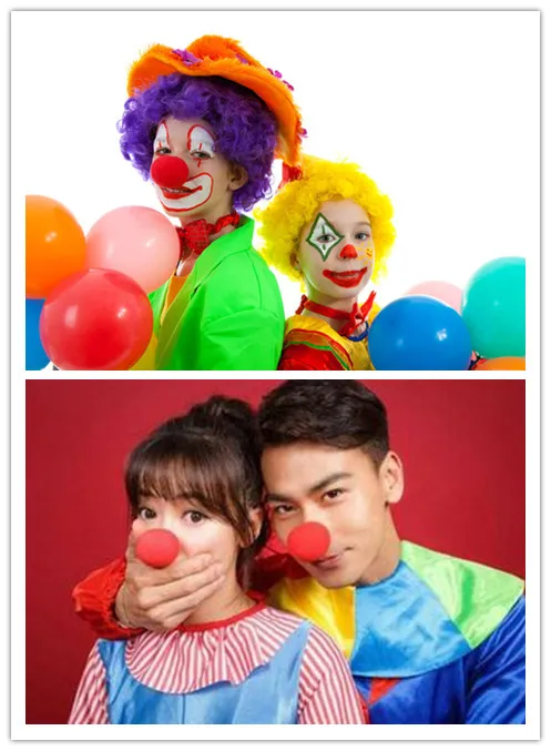 Губка для носа клоуна 5 см 1 шт.|party noses|halloween clownaccessories clown |