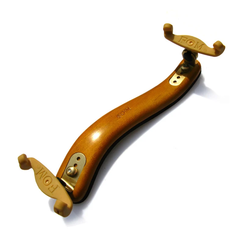 

FOM ME-032 MapleWood with 5mm Black Sponge Back violin Shoulder Rest for 4/4 3/4 violin parts