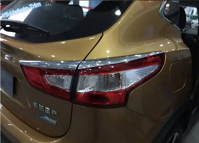 Яркий стиль! Аксессуары для Nissan Qashqai J11 2014 2015 2016 ABS хромированный задний фонарь