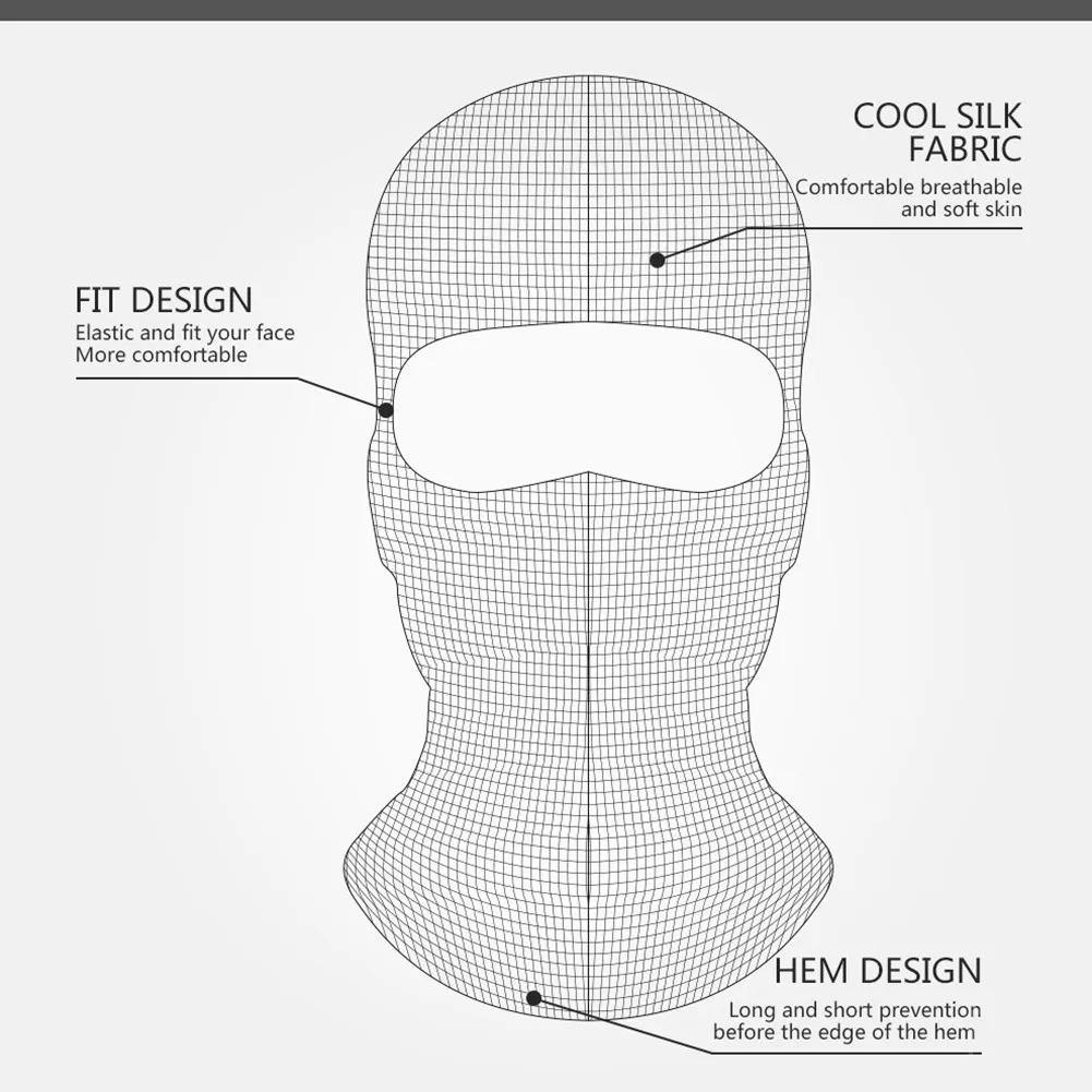 Балаклава мотоциклетная маска для лица головы мотоциклетного шлема летняя