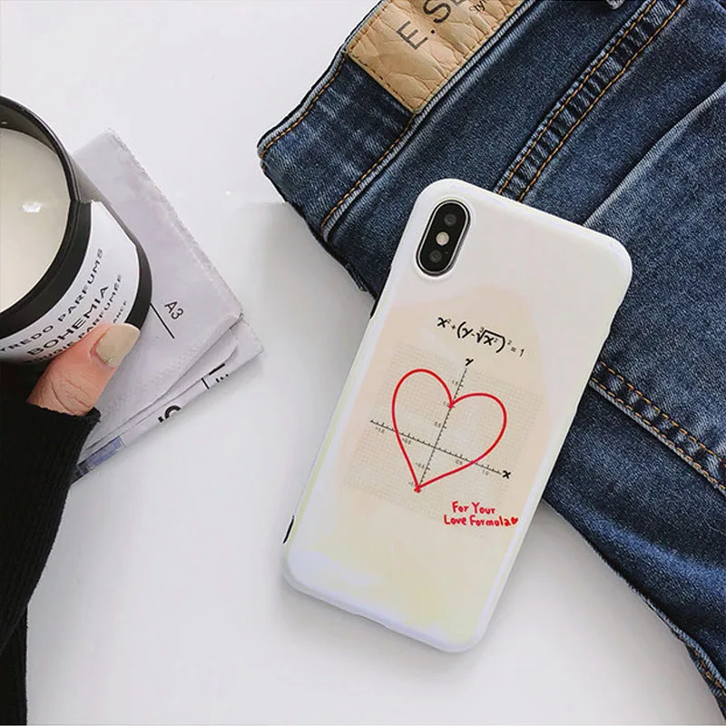 Coordinate Love AppleX IPhone7plus/8/6s/6plus Blu-ray Anti-drop Phone Case | Мобильные телефоны и аксессуары