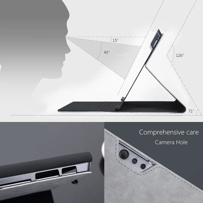 Чехол для ноутбука Microsoft Surface Pro 7 x чехол surface Go 4 / 5/ 6 pro x|Чехлы планшетов и